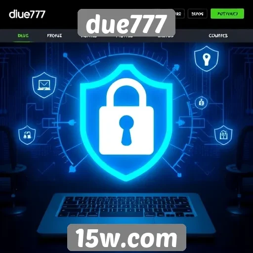 Recursos de segurança no site due777